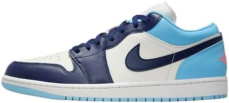 Nike Air Jordan 1 Low Men's Shoes (SailBlue ChillHot LavaBlue Void) - Image 2