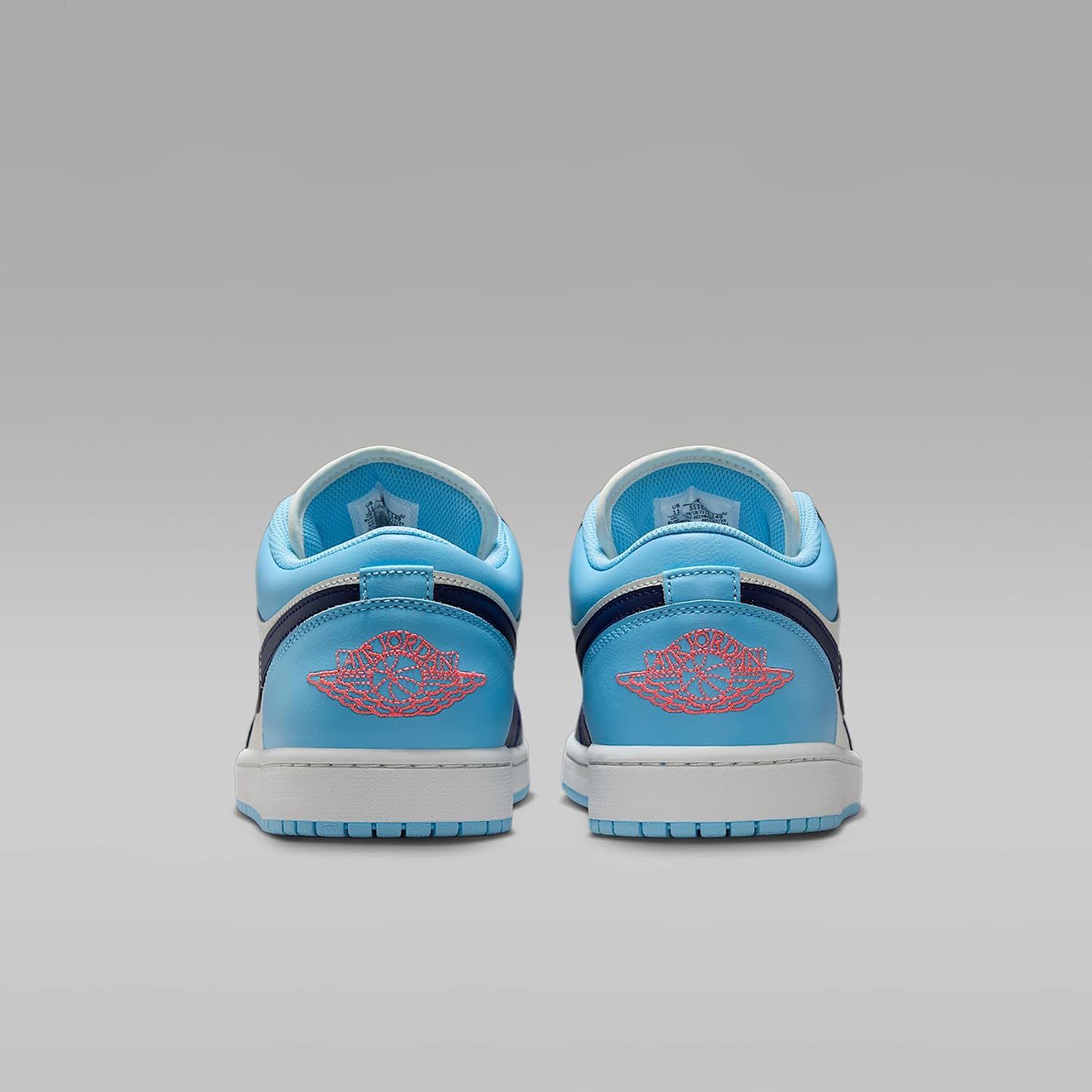 Nike Air Jordan 1 Low Men's Shoes (SailBlue ChillHot LavaBlue Void) - Image 6