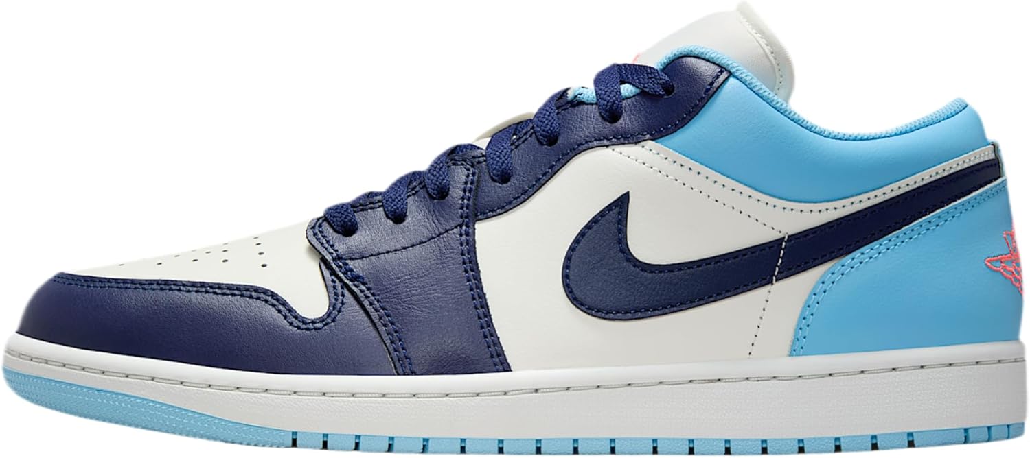 Nike Air Jordan 1 Low Men's Shoes (SailBlue ChillHot LavaBlue Void)