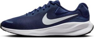 Nike Mens Revolution 7 (Midnight Navy Pure Platinum Bl)