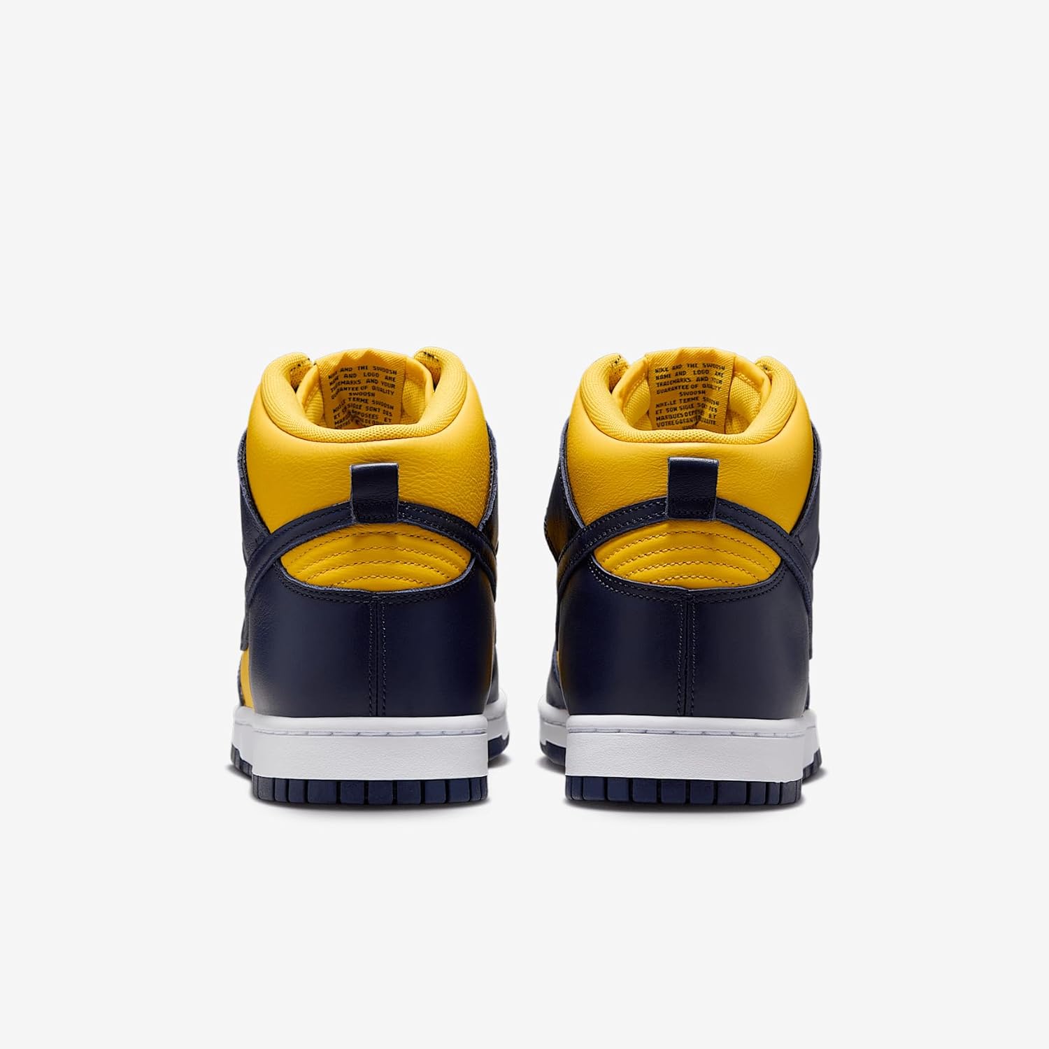 Nike Dunk High Retro SE Men's Shoes (HF3143-700, Varsity Maize/White/Sanded Purple/Midnight Navy) Size 9 - Image 7