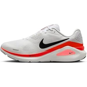 Nike Mens Structure 26 White/Black/Bright Crimson/Photon Dust