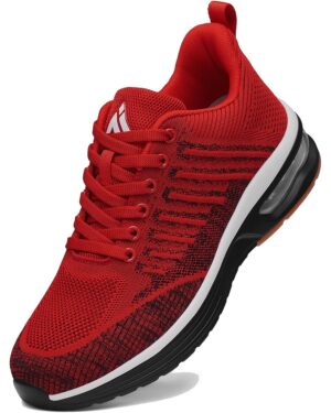 Mishansha Running Shoes for Men Sneakers Air Cushion Walking Shoes Comfortable Tennis Shoes Breathable Trail Running Shoes US Men 7-15